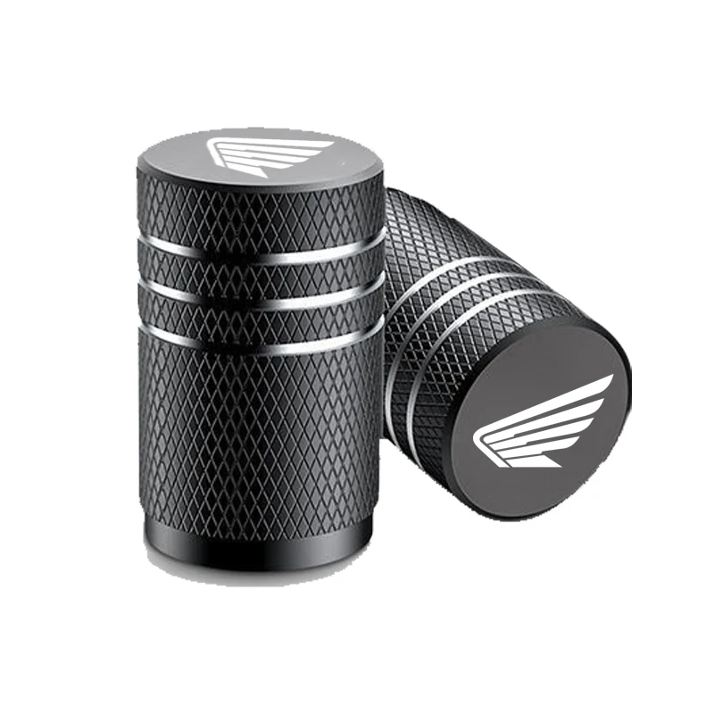 عجلة الاطارات صمام قبعات الألومنيوم دراجة نارية الملحقات لهوندا أفريقيا التوأم CRF1000 الدبور 600 750 900 CB600F CB750L CBR CB #5