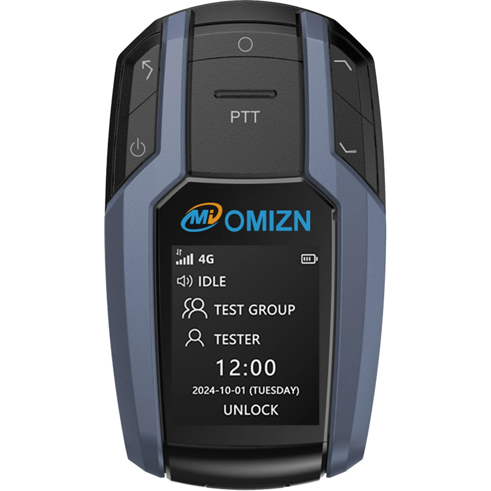 BK Walkie Talkie Unlimited Range, 4G LTE POC Two Way Radio with AES256 Encrypted Noise Reduction Type-C Charging for Commercial,