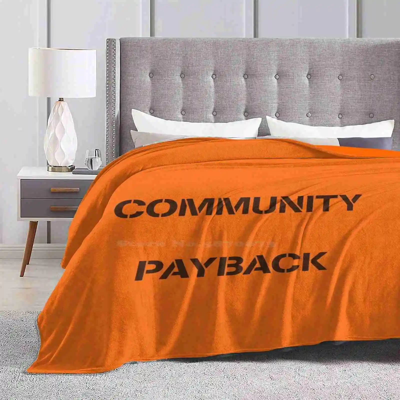 Community Payback ( Tribute ) New Selling Custom Print Flannel Soft Blanket Community Payback E4 Rudy Wade Nathan Simon Curtis