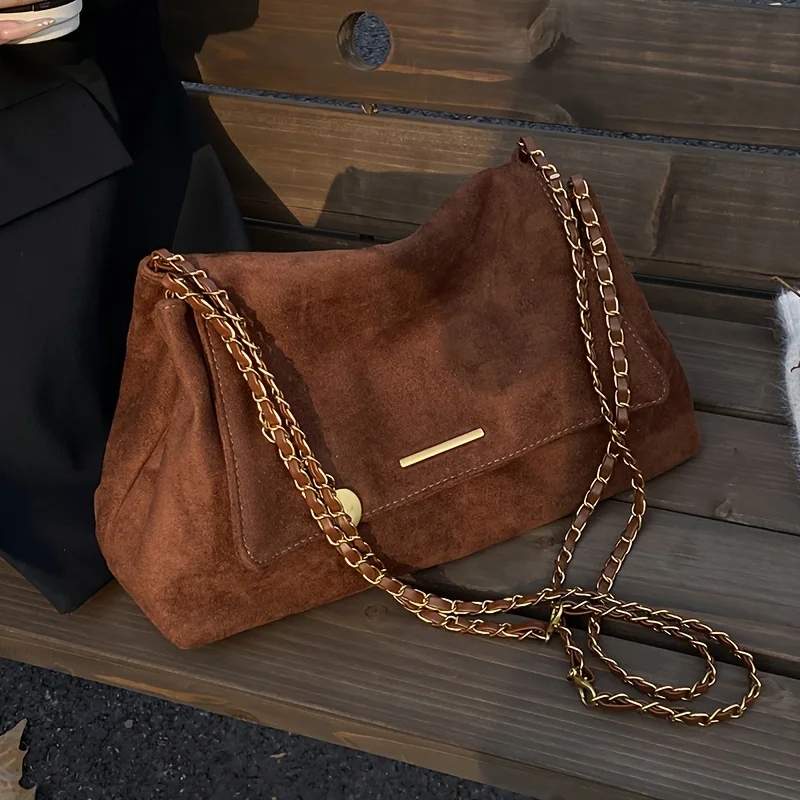 Perfect Lily Damen-Umhängetasche im Vintage-Stil, große Umhängetasche, elegante Handtasche mit abnehmbarem Riemen, langlebig für lässige formelle Veranstaltungen – Detail 2