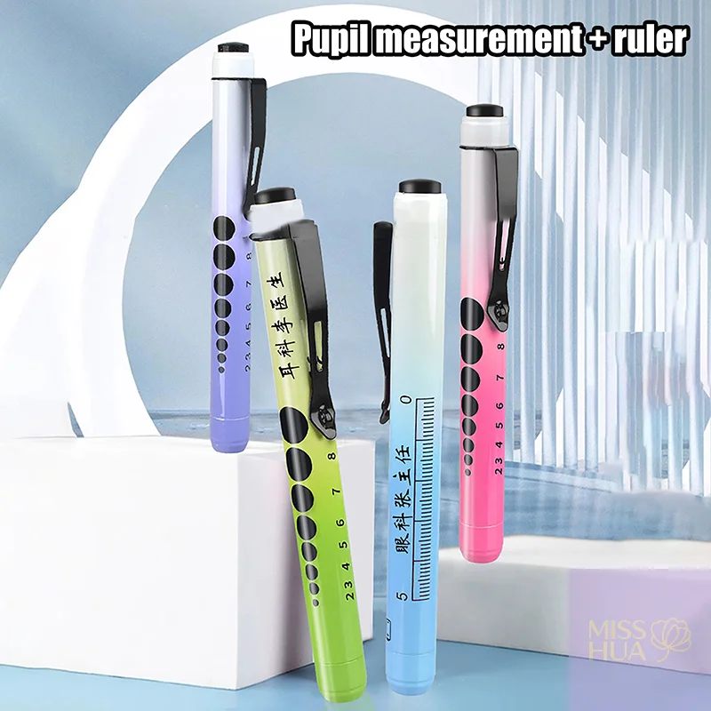 

YYYYY Многоразовый светодиодный медицинский фонарик-ручка с карманным зажимом для учеников, фонарик для медсестер, врачей, чтения, работы