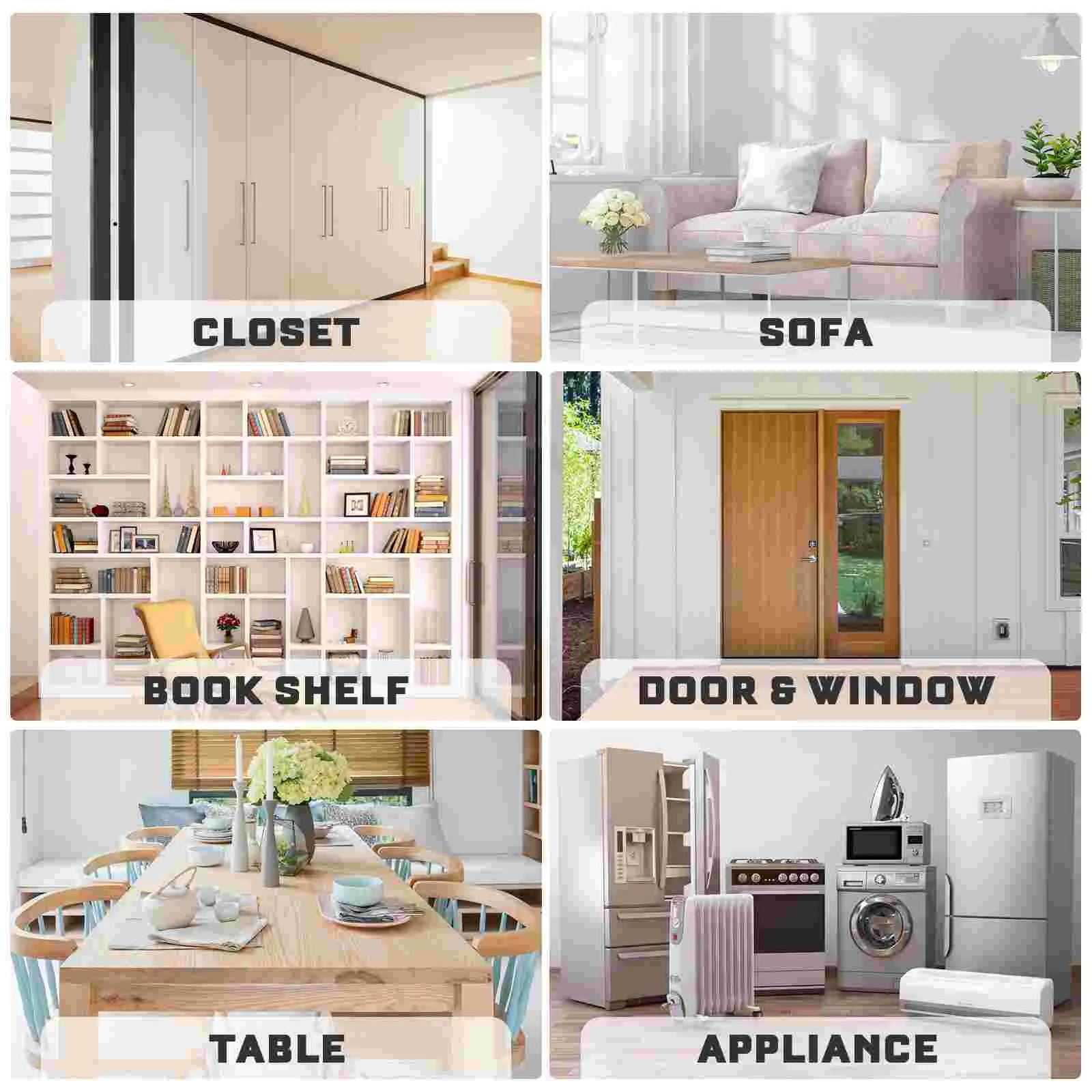 20 Pcs Furniture Leveling Shims Plastic Adjustable Foot Pads for Table Chair Cabinet Anti Reduction Home Shop