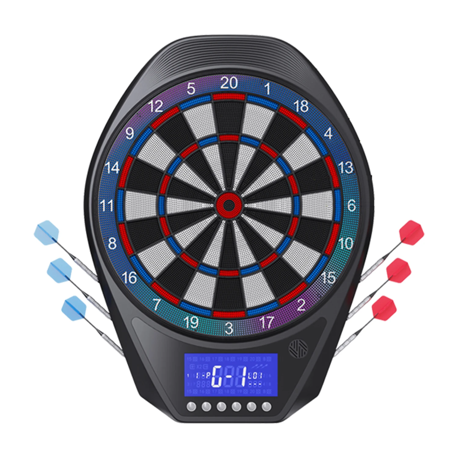 

GORDON OEM Dartboard Electronic Automatic Scoring Dart Target and Improved Dart Deflection for Reduced Bounce-Outs Darts Board