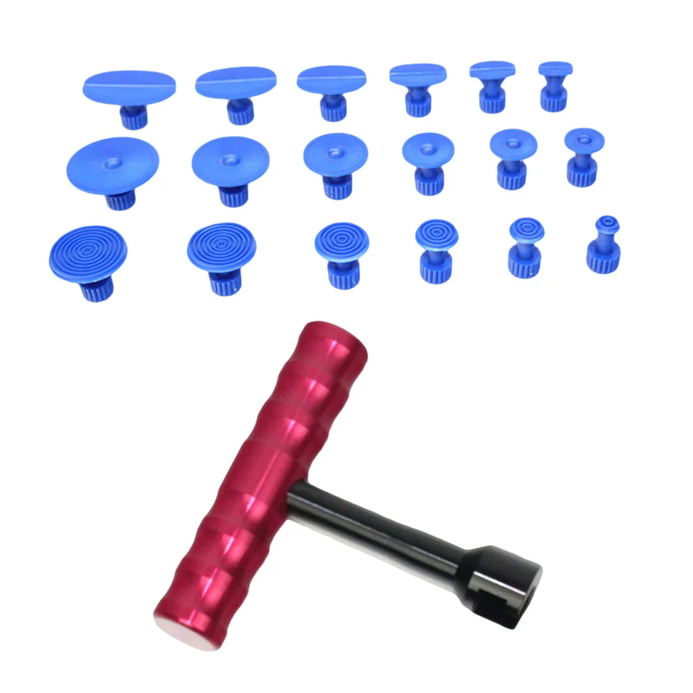 

Professional T Shape Dent Puller Auto Body Repair Tool Suction Cup Slide Tool Sheet Metal Processing Car Dent Remover DIY Kit