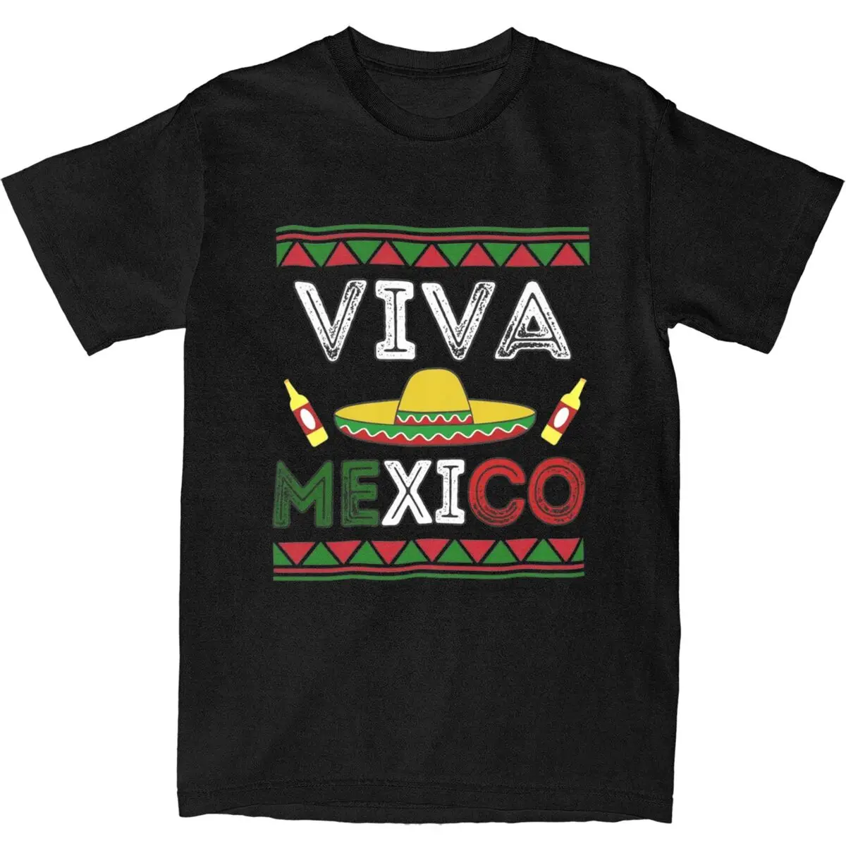 Men Women T-Shirt Viva Mexico Dia De La Independencia De T-Shirts Novelty Mexican Beach Tees Awesome Cotton Clothing Gift Idea