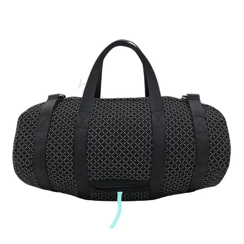 96BA Tragbare Lautsprecher-Reisetasche mit Tragegriff, abnehmbarer Schultertragetasche und schwarzem Aufbewahrungsdesign für – Detail 2