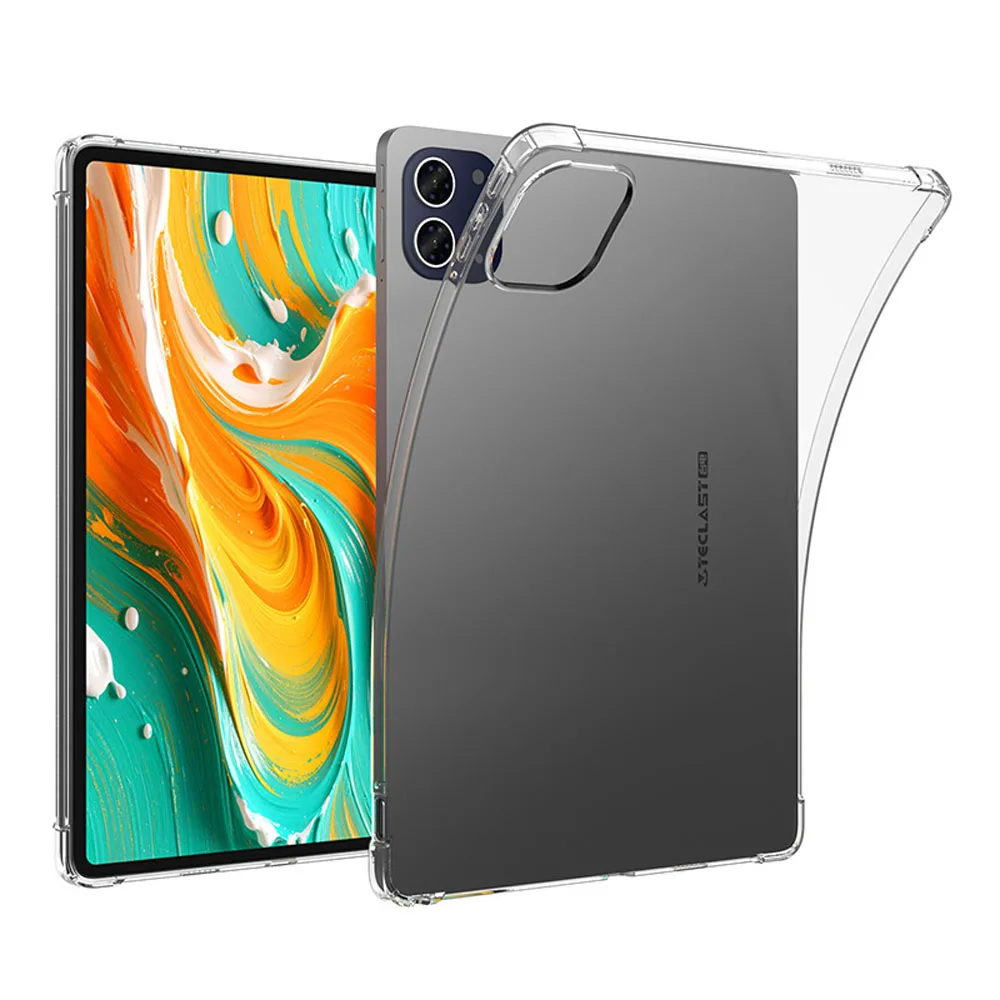 Soft TPU Shockproof Case for Teclast ArtPad 13.2" 2026 Transparent Airbag Protective Cover for Teclast ArtPad 13.2 Inch Tablets