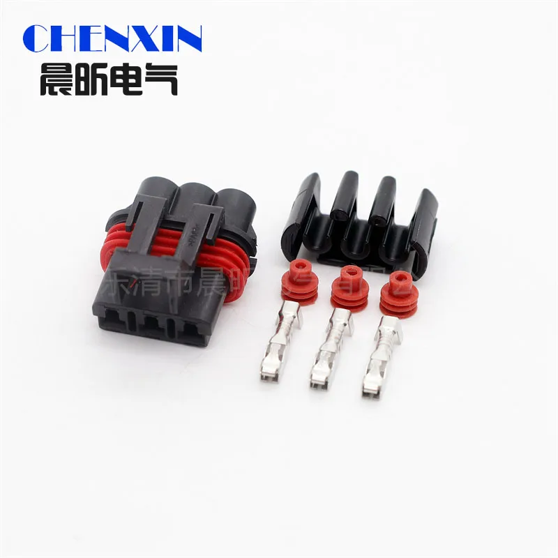 

Автомобильный аксессуар, 3-контактный автомобильный пластиковый корпус, кабельная вилка, жгут проводов, гнездовой разъем 12040977 15300003 DJ7039A-2.8-11