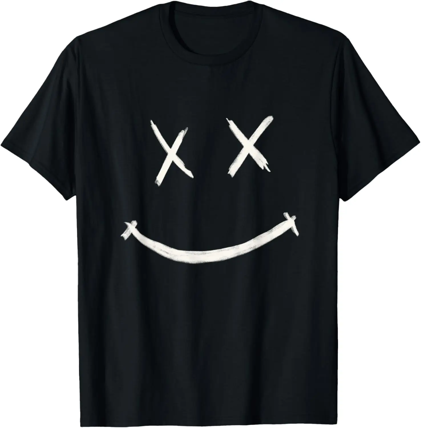 X Eyed Smily Face X Eyes Smiling Face Egirl Eboy Egirls Fun T-Shirt