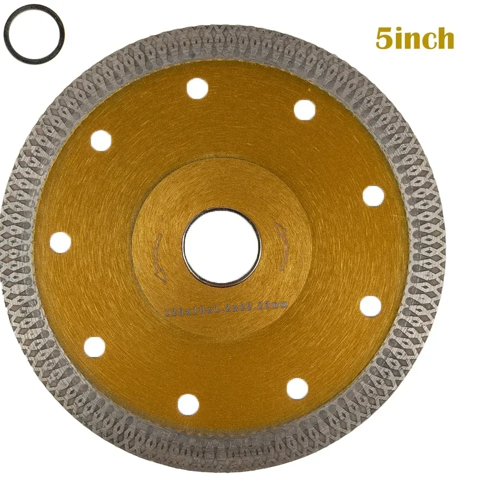 Disco da taglio diamantato 105/115/125mm Lama per sega circolare per smerigliatrice angolare Vetro Marmo Piastrelle in ceramica Utensili da taglio Parti