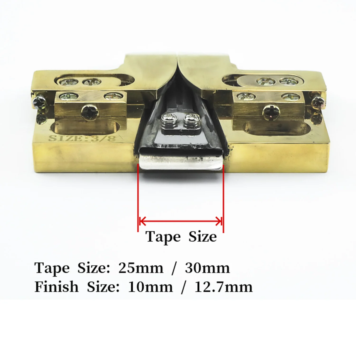 Industrial Sewing Machine Parts DY411 Tap Atta Ching Folder (Open Seam) Hat Folder For 2,4 Needle Machine