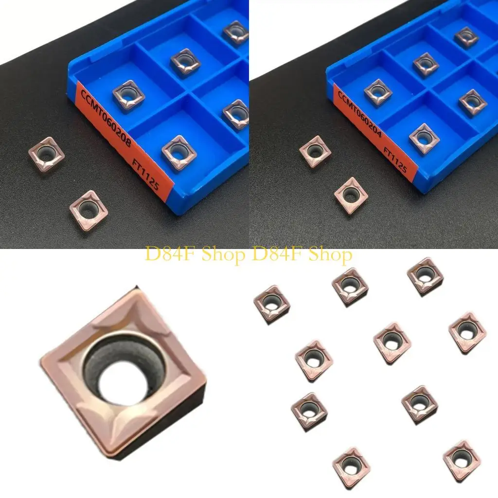 

D84F 1 Pieces Turning Inserts CCMT060204/08 FT1125 CCMT060208 FT1125 Accessories