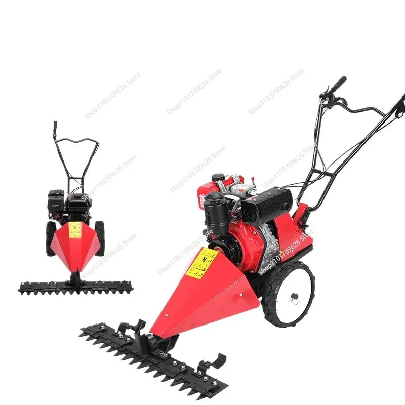 

Hand push mower,walk-behind trimmer,self-propelled weeding machine,agricultural orchard diesel oil multi-function brush cutter