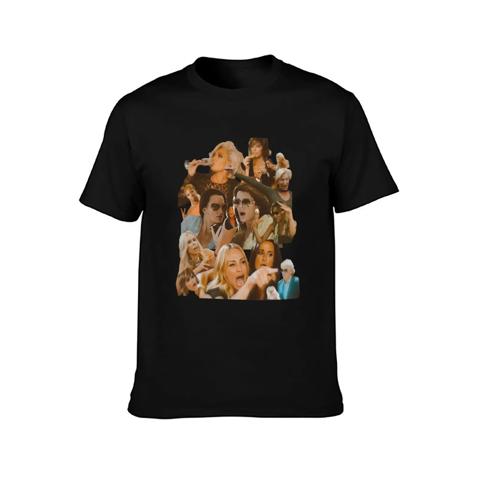 REAL HOUSEWIVES COLLAGE95 T-Shirt tees shirts graphic tee workout shirts for men