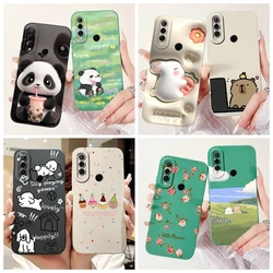 For Honor 10i 20i Case HRY-LX1T Shockproof Cover Cute Cartoon Square Silicone Lens Protective Shell For Honor 20 Lite 20e Fundas