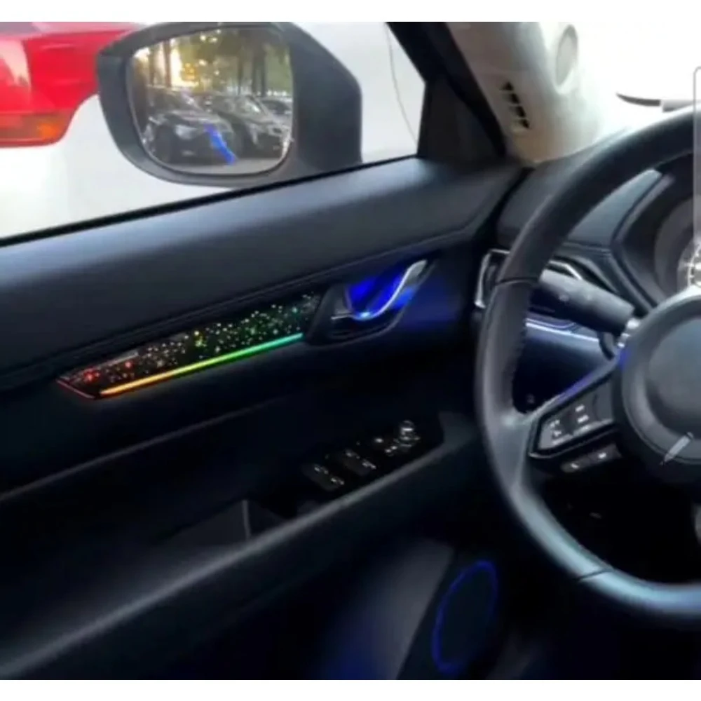 64 Colors Dynamic Ambient Light for Mazda CX-5 CX5 2017-2024 Interior LED Light Upgrade Kit Accessories