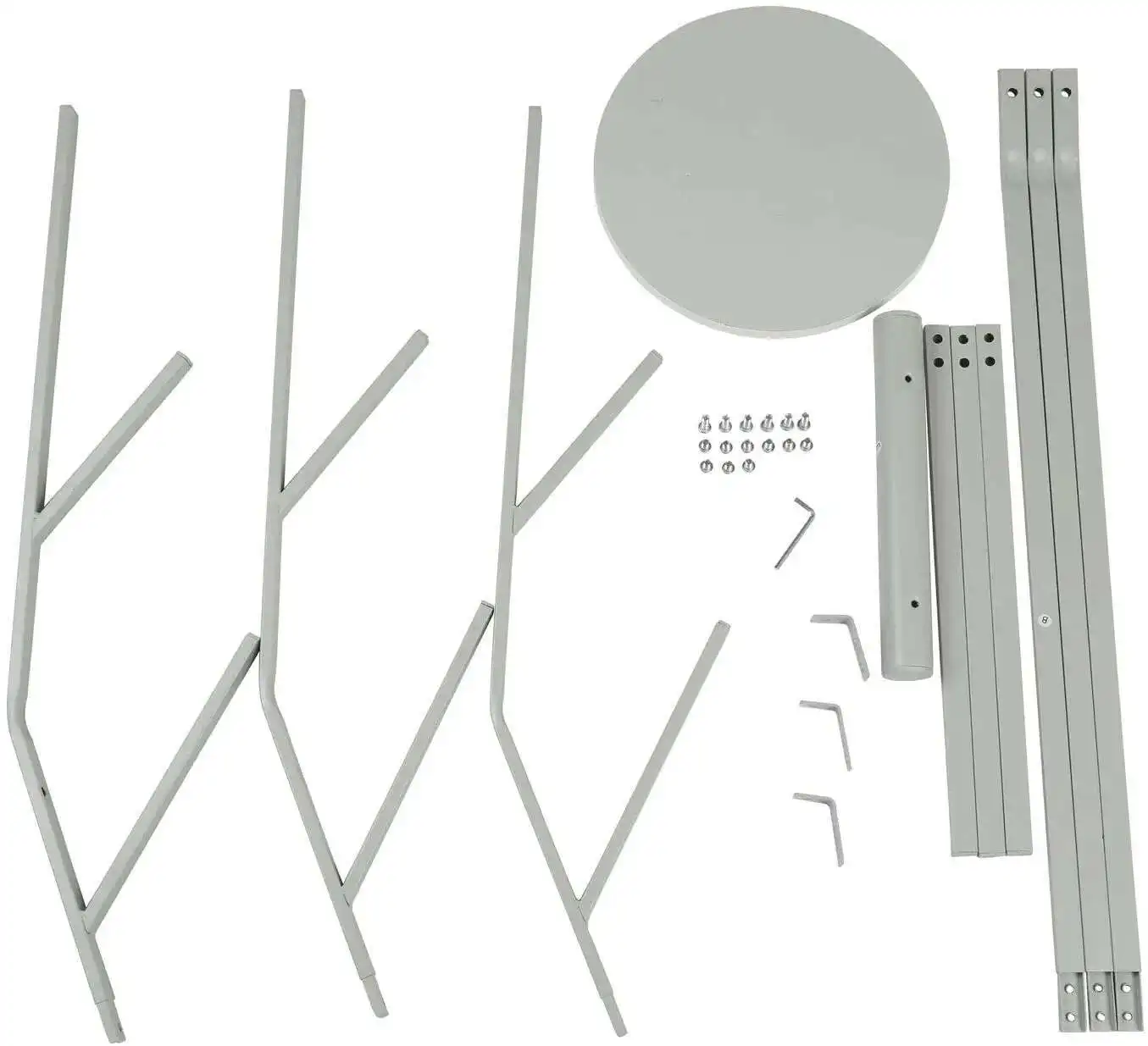 Formwell Coat Rack Hat Free Standing Display Hall Tree Metal Hat Hanger Garment Storage Holder with 9 Hooks for Clothes Hat - Image 4