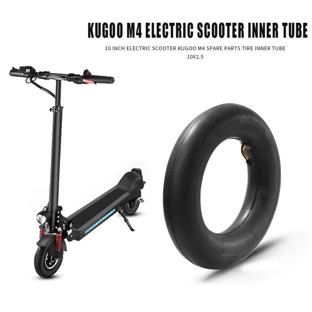 High Quality Hot New Portable Pratical Inner Tubes Black E-Scooter For-Kugoo Parts Pneumatic Thickened 10 Inch