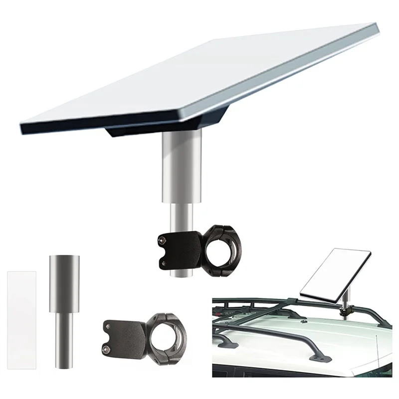 

For Starlink Mini Mount Kit For RV, Yacht, Camper - Roof Rack & Pole Clamp Mount With Stainless Steel Pipe-A14Z