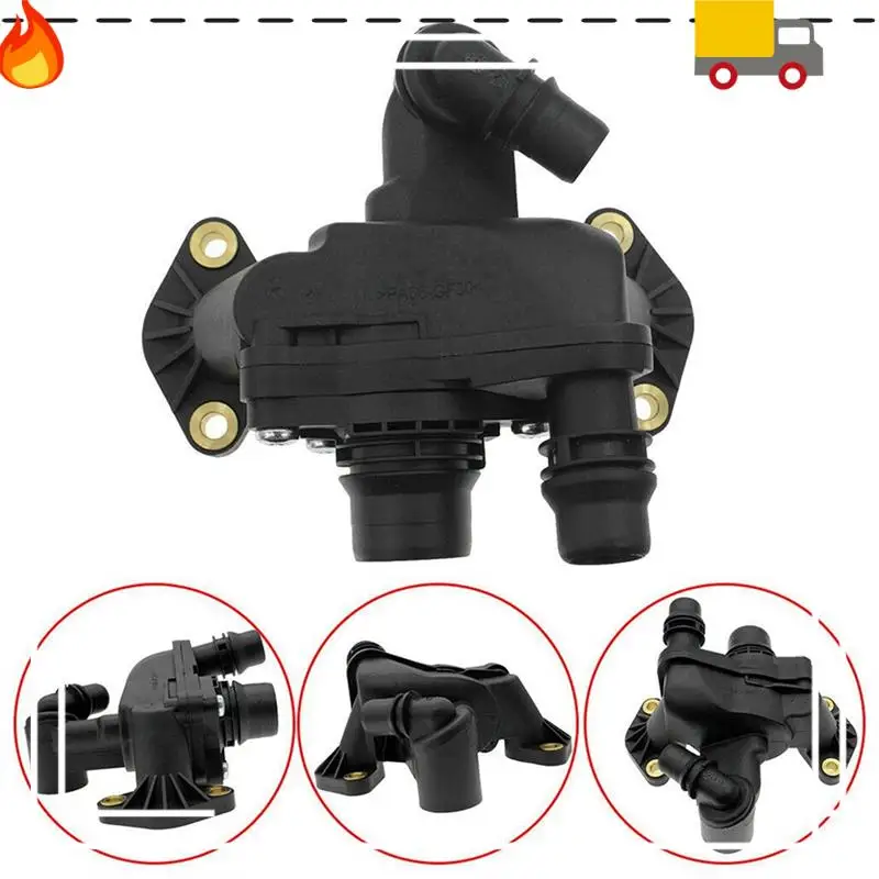 

1336.Y3 1338.E7 Thermostat Assembly Coolant Thermostat Automotive Black Thermostat Assembly For Jaguar Citroen