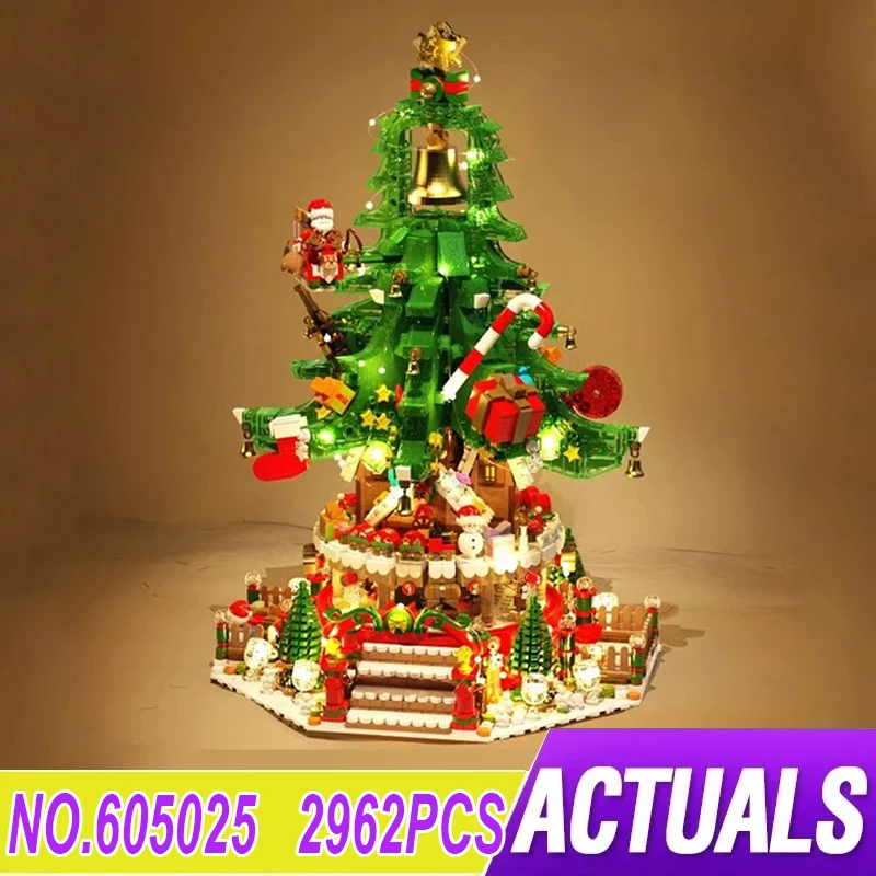 Sembo 605025 Christmas Tree Diy Building Blocks Bricks Educational Puzzle Toy Xmas Gifts For kids