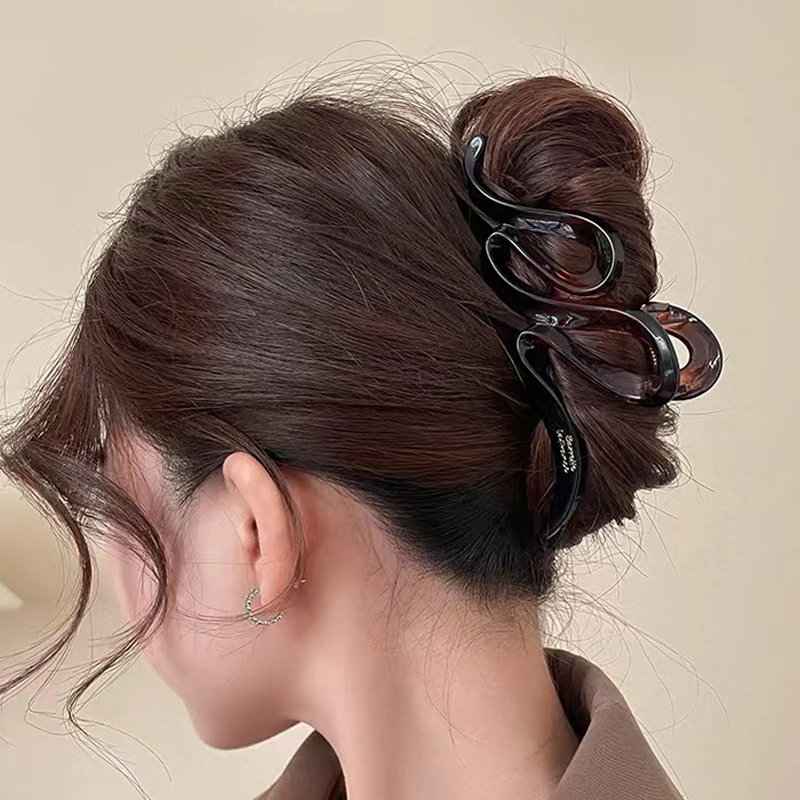 Large Hair Accessories Women Hair Clip Fashion Hair Pins Matte Hairpin Fashion French Elegant Hair Claw Girls Korean Hair Clips