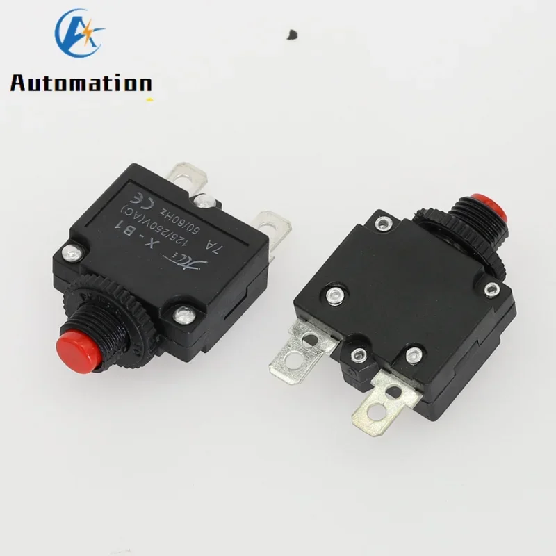 5Pcs 2A 3A 5A 6A 7A 8A 10A 15A 20A 25A 30A Circuit Breaker Overload Protector Switch Fuse Waterproof Cap