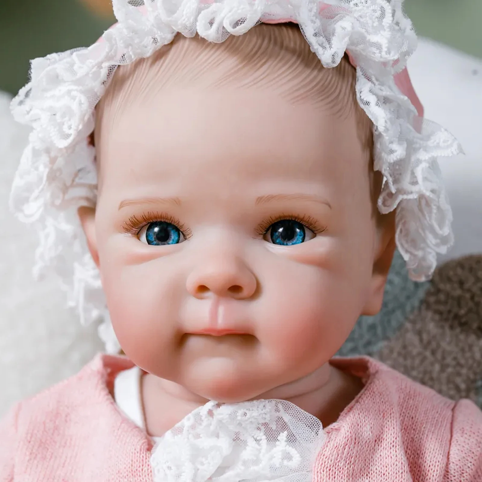 18 Zoll Vollsilikon Vinyl Reborn Puppe Mädchen Bettie mit wasserdicht lebensechte Soft Touch Sammlerstück realistische Kunst Puppe Spielzeug Geschenke