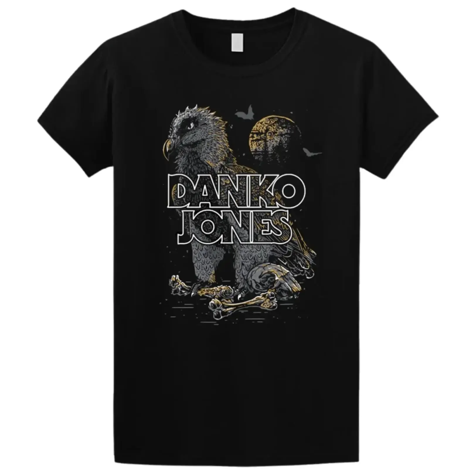 Danko Jones Vulture T Shirt Official Merch Gr M vintage Washed Stylish Soft homme Top For Everyday Wear Slightly streetwear