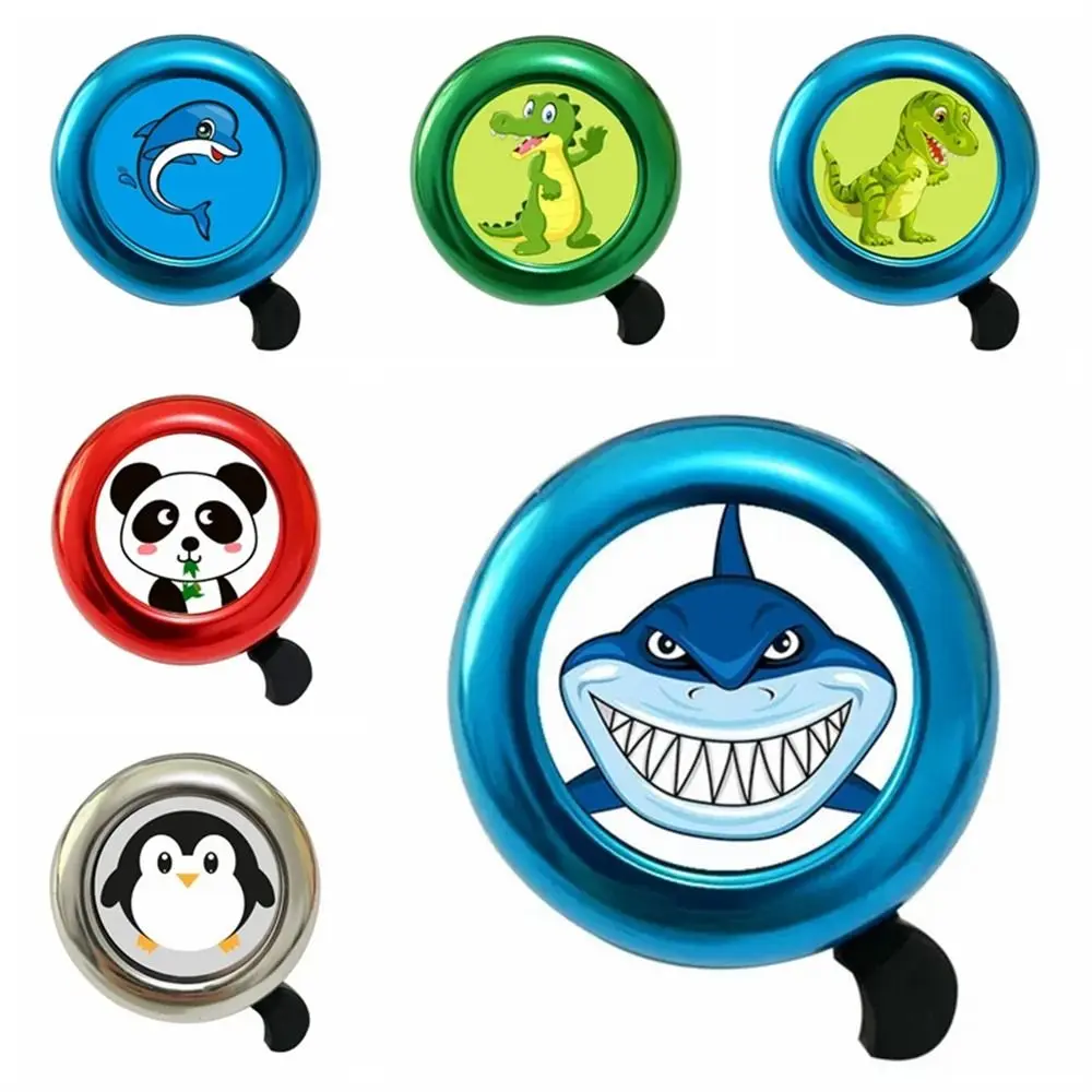 High Sound Kids Bicycle Bell Cycling Ring Safety Warning Handlebars Horn Cartoon Animal Series Bike Alarm Bell Children's