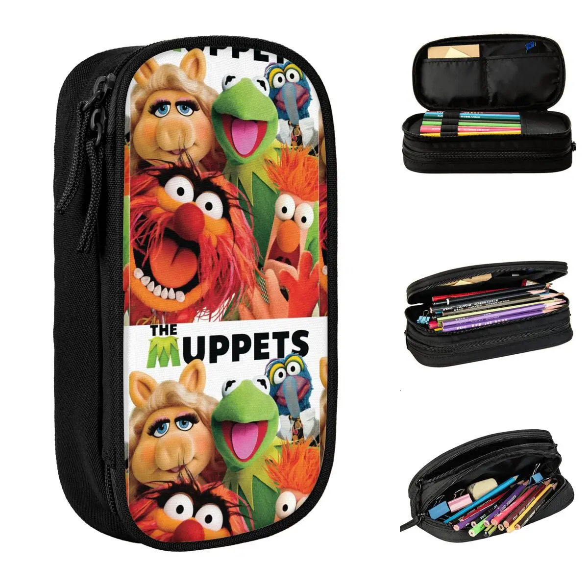 Everyone Must Know About The Muppet Show Pencil Case Pencilcases Pen for Girl Boy Big Bags Students School Gifts Stationery