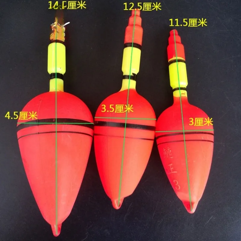 

Orange Plastic Fishing Float Big Belly Shape Vertical Buoy Floats Bobbers Ball Fishing Tackles