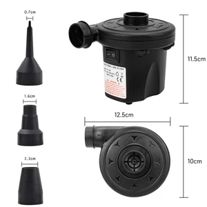 Elektropumpen im Freien 2 in 1 Schwellung für aufblasbare Matratze Luftpool -Pool -Spielzeug tragbare Elektropumpe mit 3 Düsen Hauptverkaufspoolabdeckung 2x3 - №2