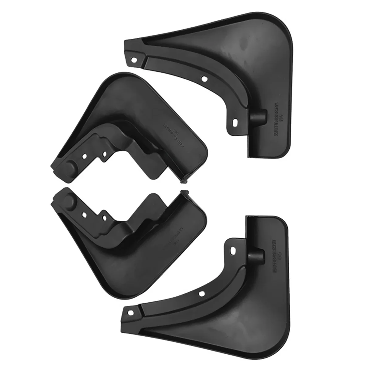 

A92Q-Car Flares Splash Guard Cover Mudguards Fender Cover Exterior Mud Flaps for GWM Haval Jolion