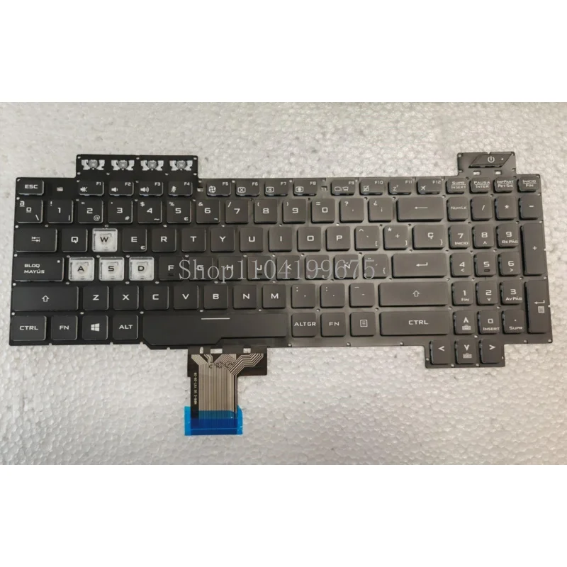 FOR Asus TUF Gaming FX95 fx95G GL703 GL703V GL703VM ZX80 ZX80G Spanish Keyboard