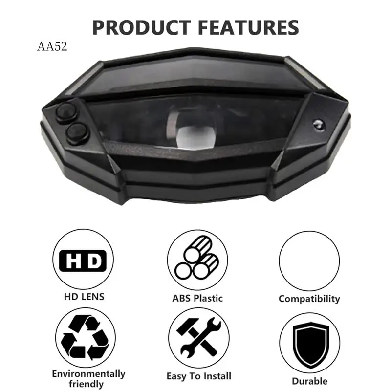 

AS-Motorcycle LCD Speedometer Tachometer Shell Instrument Case Cover For KAWASAKI Z1000 2014-2022
