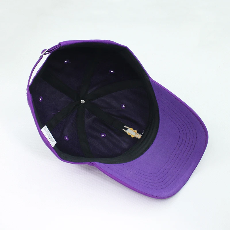 Shogoki EVA 01 Spear of Longinus Cosplay Embroiderey Hat Purple Baseball Cap Peaked Cap for Men and Women