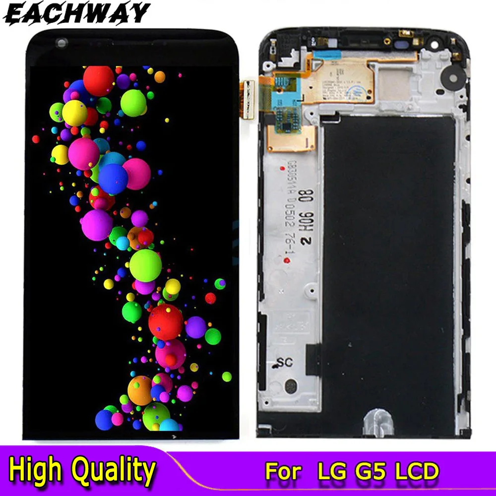 

5.3" For LG G5 LCD Screen H850 H840 F700 Replacment For LG G5 LCD Display H860 Touch Screen Digitizer Assembly With Frame H830