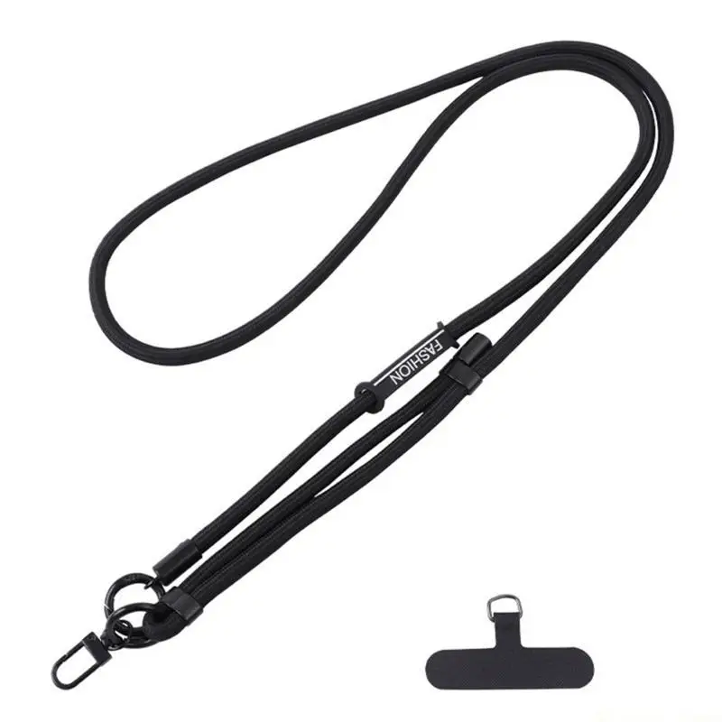 31BE Neck Phone Lanyard Crossbody Adjusted Phone Lanyard Patches with Neck String