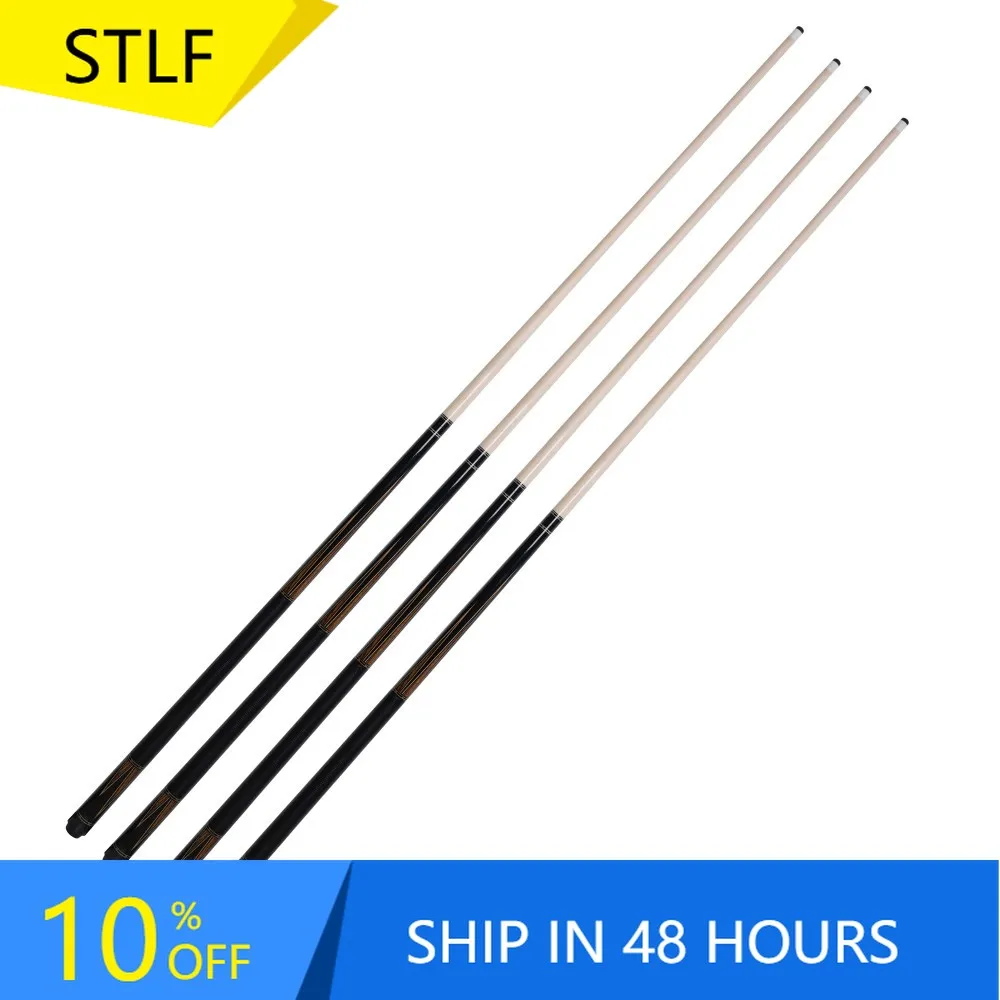 

STLFCUEELF Professional Wholesale 58" Luxury Solid Wood Inlay Pool Cue 12.5mm Tip Size Billiard Pool Cue