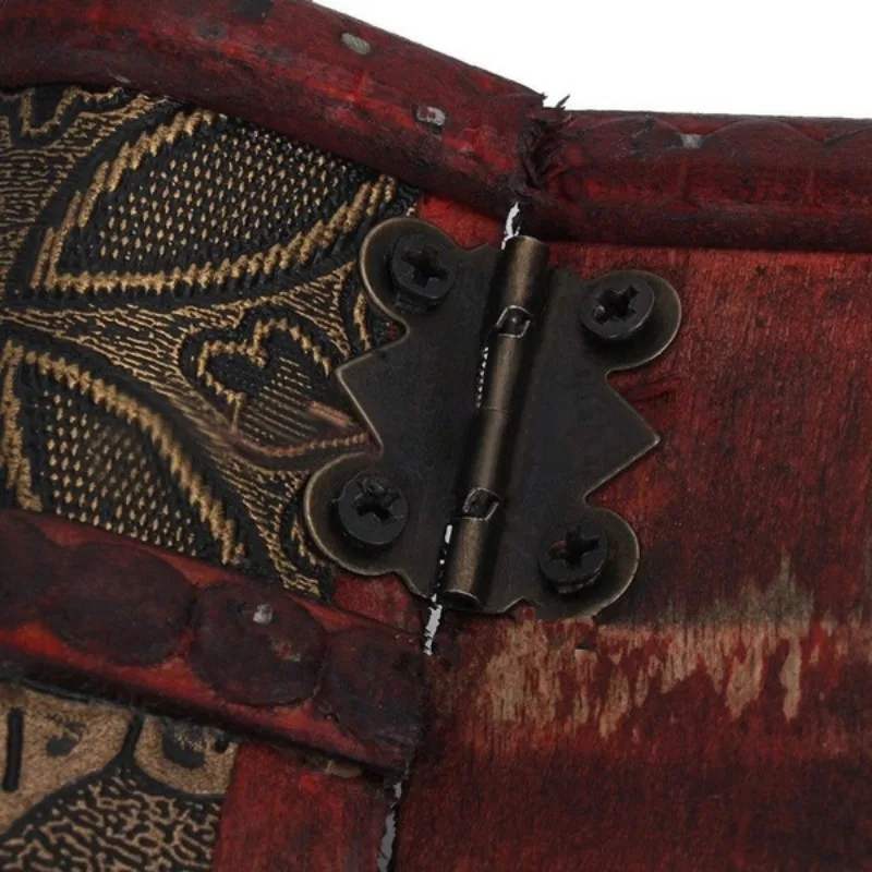 25 مجموعة مفصلات فراشة برونزية عتيقة 20x25 مللي متر 4 ثقوب لدرج الخزانة مجوهرات صندوق خشبي علبة النبيذ ديكور الأثاث #5