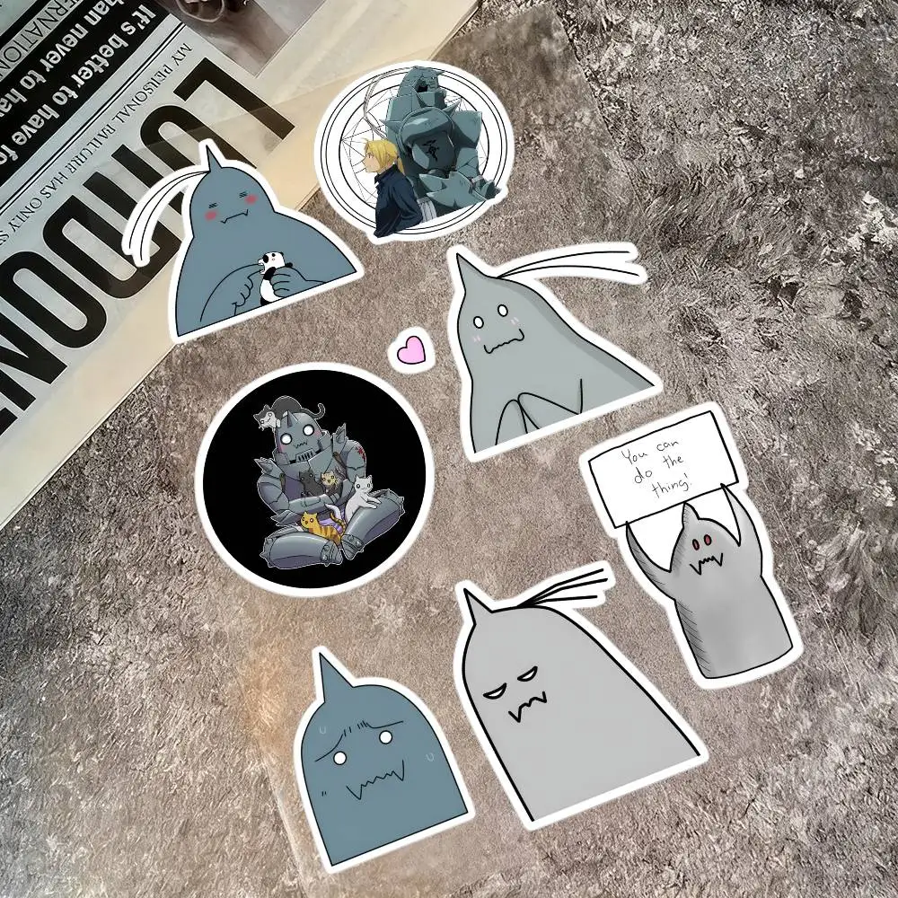Alphonse E-lric Stickers Auto Body Bumper Windows Motorcycle Laptop Walls Vinyl Decal Car Tuning Accessories