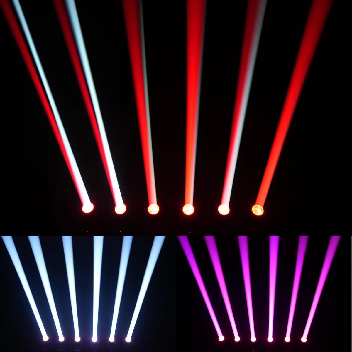 2 قطعة 180 واط LED تتحرك إضاءة أمامية صغيرة 3in1 شعاع و 3DSpot و هالو تأثير 18 المنشور الدورية 8 ألوان و 8 Gobos DJ ديسكو الكرة ديسكو أضواء #6