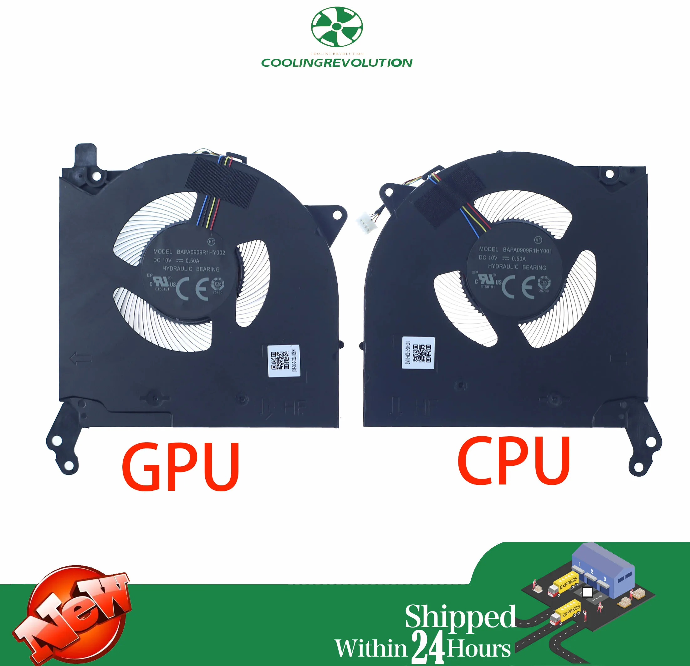 Laptop CPU Cooling Fan for Lenovo Legion 5-15ACH6H Type 82JU R7000P Y7000P 2021 DC10V 5H40S20304