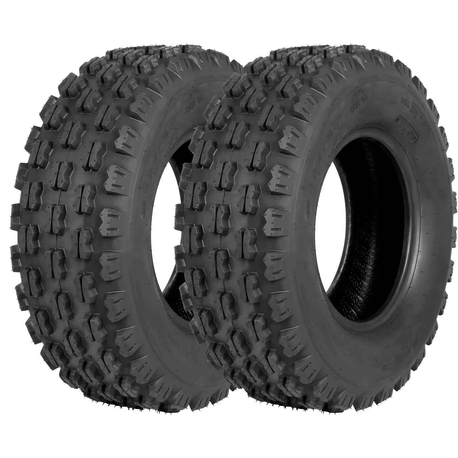 

2pcs 22x7-10 ATV Tires 4 Ply 22x7x10 Front Sport Quad Tyres 22 7 10 All Terrain