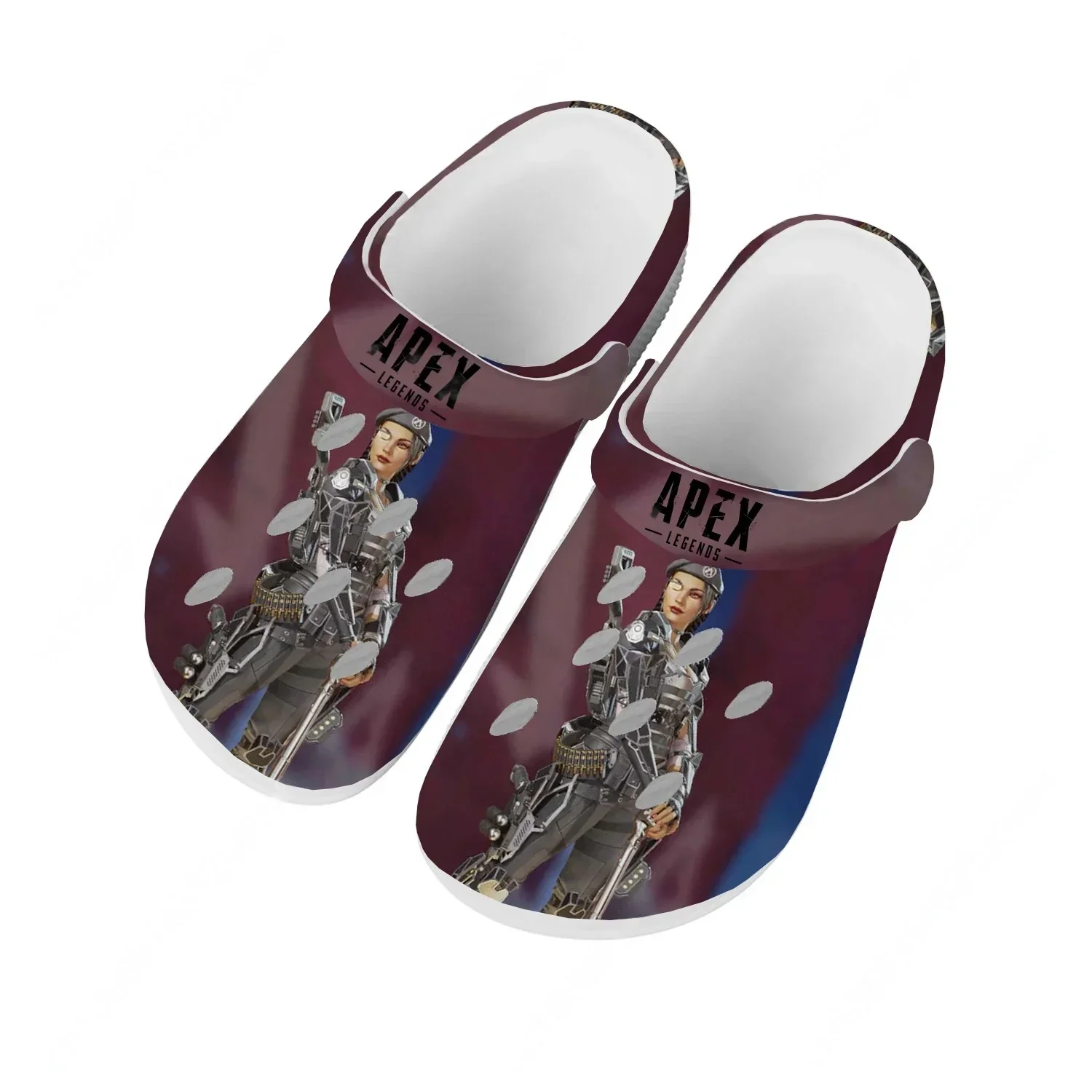 A-Apex Legends Sandals Men Women Teenager Loba Fashion Water Shoes Garden Breathable Comfort Beach Summer Custom Slippers