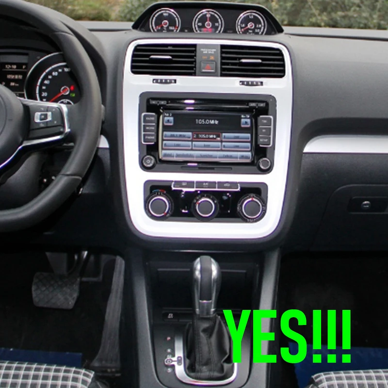 9'' For VW Scirocco 2008-2015 Car Radio 4G SIM Carplay Android 15 Auto GPS BT Steering Wheel Control Navi Camera Google Map FM