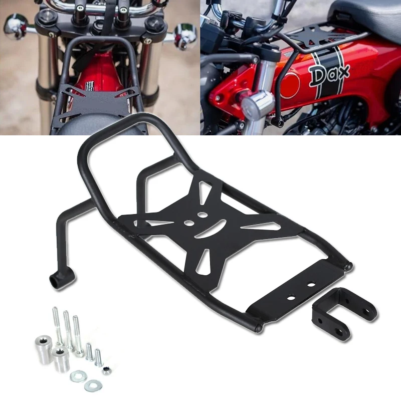 Dax125 Motorcycle Center Rack Luggage Carrier For Honda Dax 125 ST125 2022-2024 Multifunctional Center Console Shelf