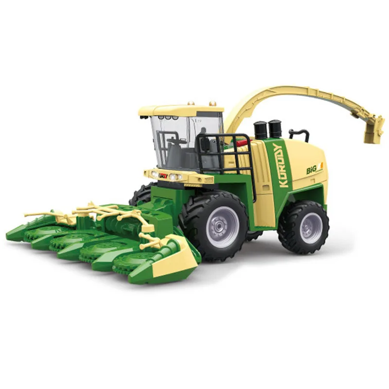 Cross-border Electric Remote Control Harvester Agricultural Vehicle Spray Tractor Engineering Vehicle Toy Simulation Agricultura