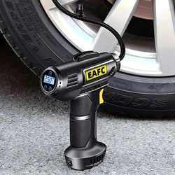 EAFC Compressor for Cars 150PSI Air Pump with Battery Portable Car Tyre Inflator for Car Motorcycle and Bicycle Tires Electric